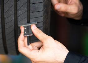 Tyre depth