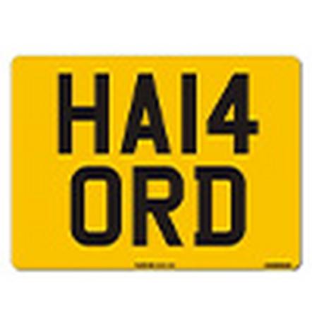 Number plate deals keyring halfords