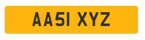 Number plate image