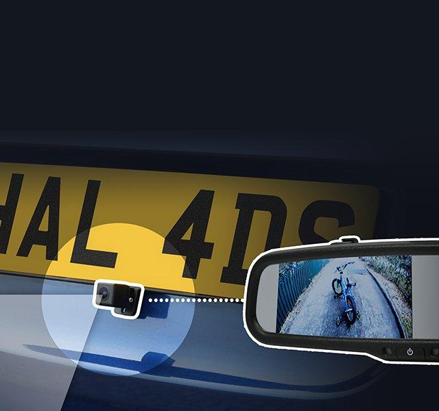 Easy install hot sale reverse camera