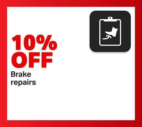 10% off Brake Repairs