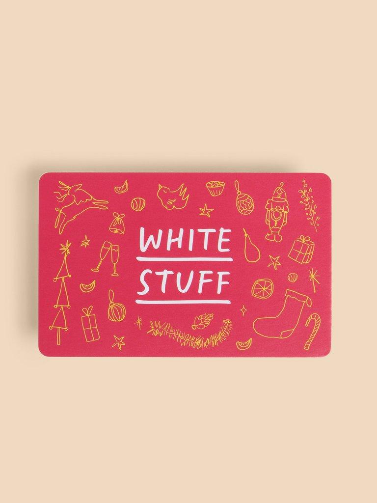 Gift Card in CHRISTMAS - FLAT BACK