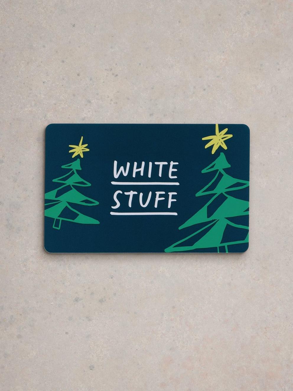 GIFT CARD in CHRISTMAS - FLAT DETAIL