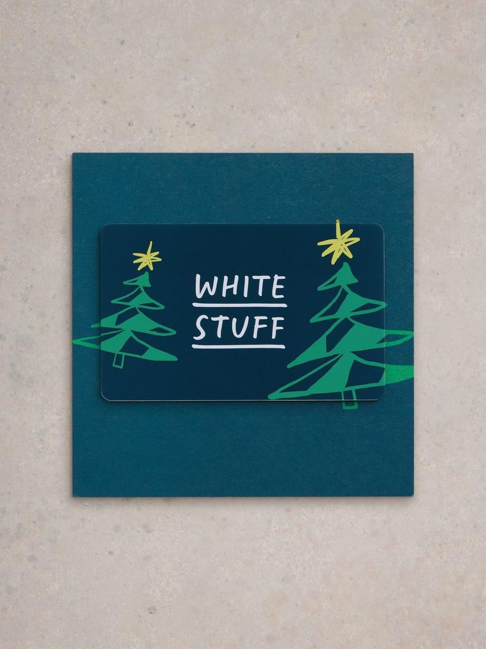 GIFT CARD in CHRISTMAS - FLAT FRONT