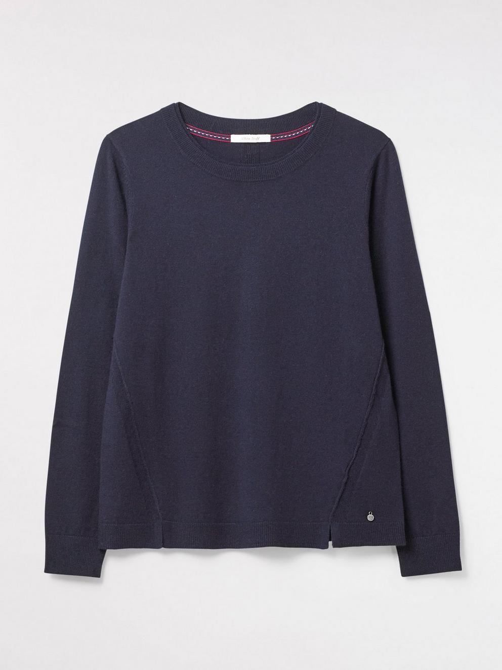 Meadow Jumper in NAVY - FLAT FRONT