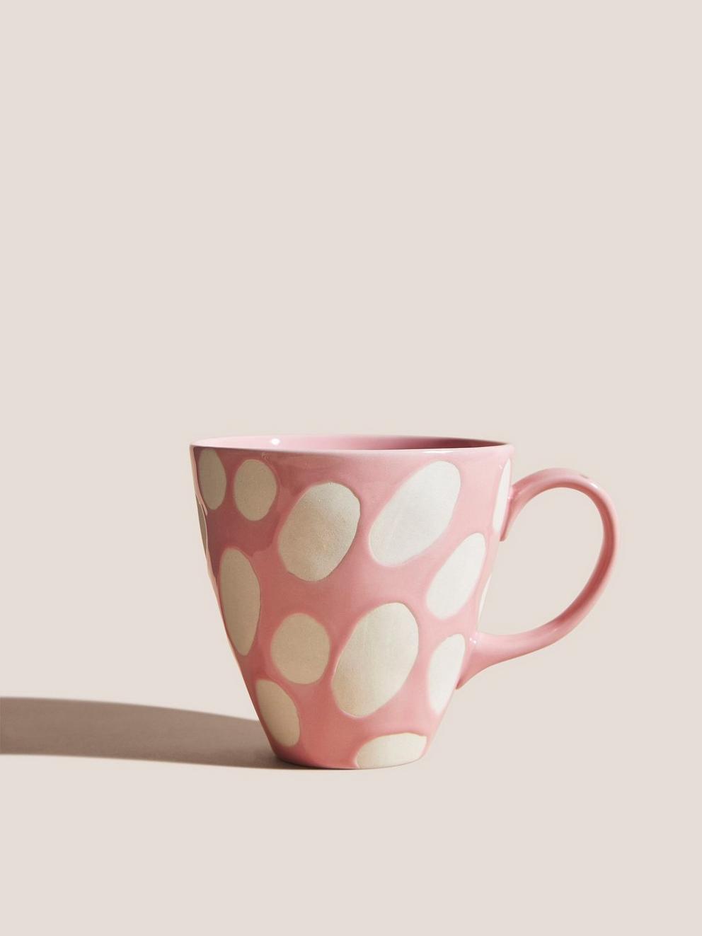 Decorative Mug in PLUM - FLAT FRONT