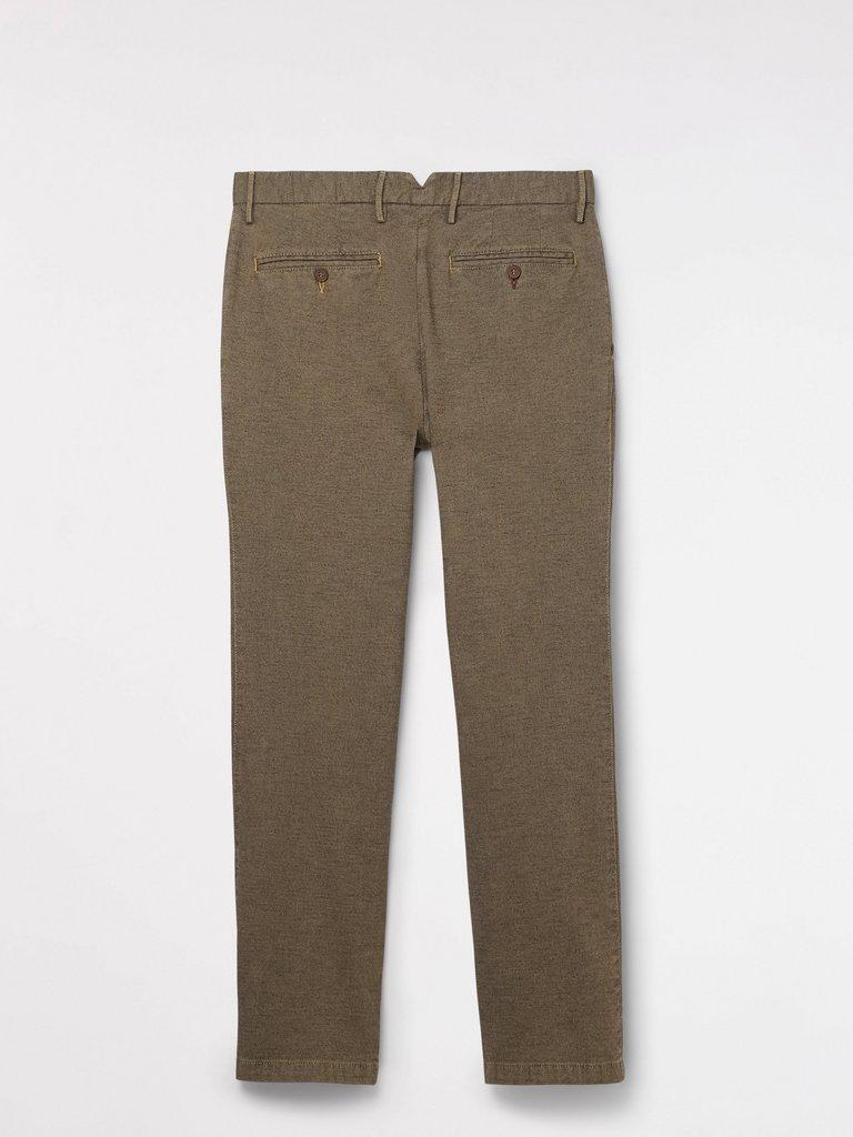 Glissade Trousers in GOLD - FLAT BACK