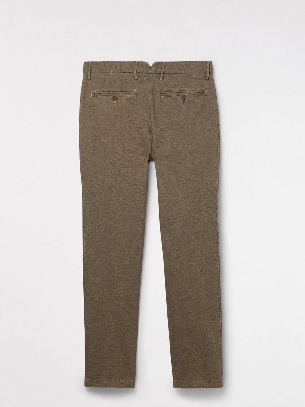 Glissade Trousers in GOLD - FLAT BACK