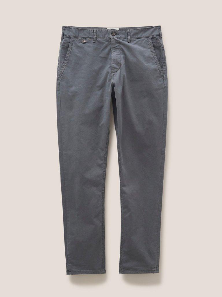 Abode Puppytooth Trouser in GREY - FLAT FRONT