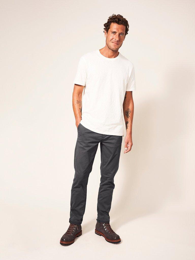 Abode Puppytooth Trouser in GREY - LIFESTYLE