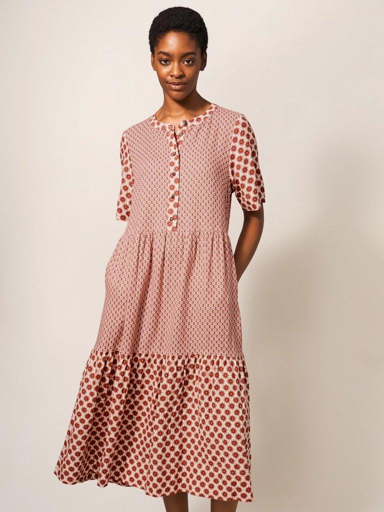 Tess Dress in PINK - LIFESTYLE