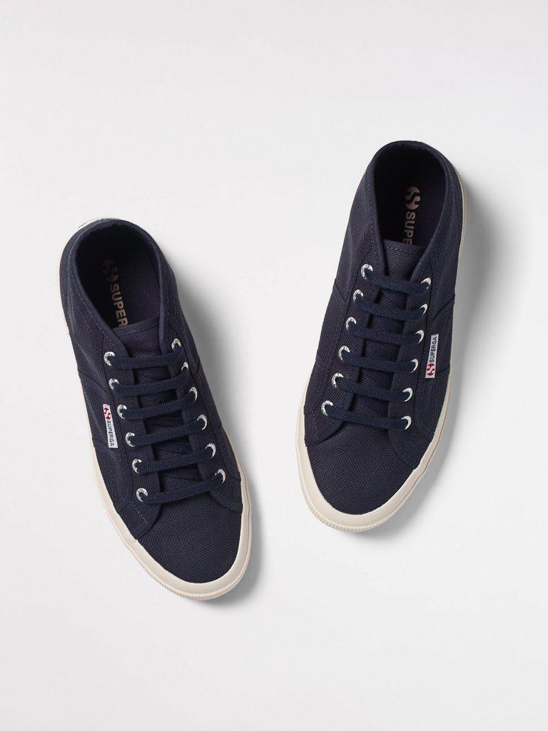 Womens 2754 Cotu Trainer in NAVY - FLAT BACK