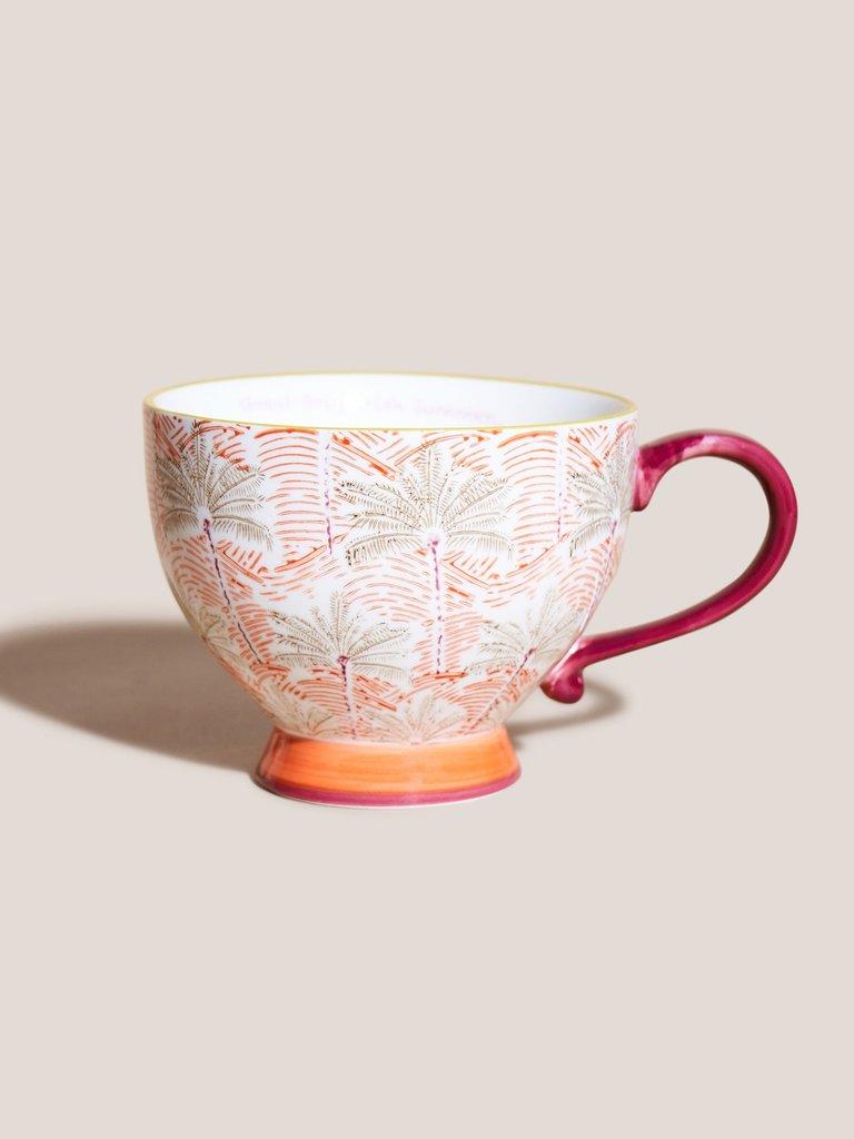 Raspberry Spot Mug in RASPBERRY - FLAT FRONT