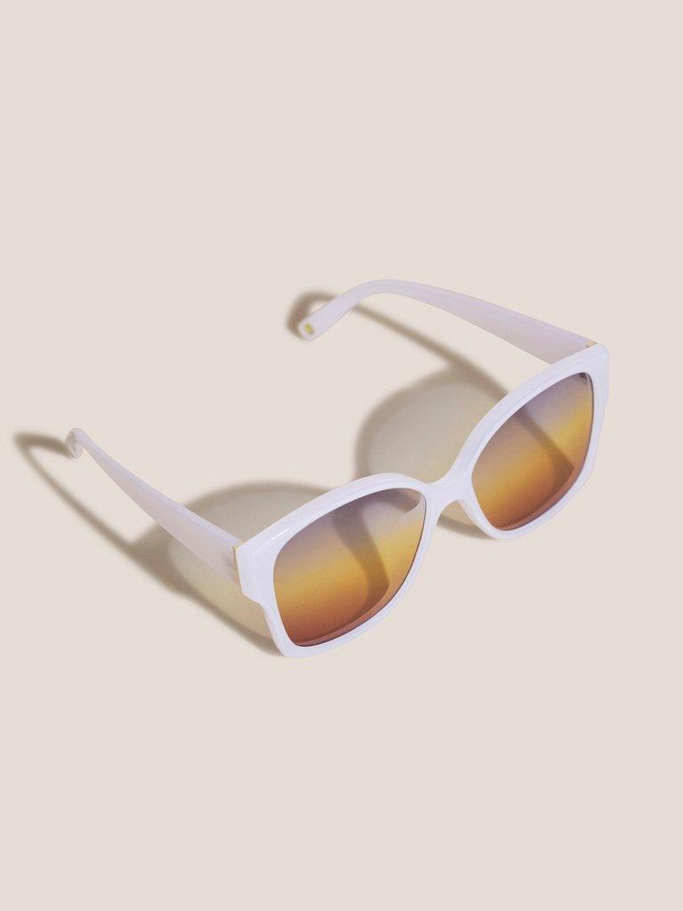 Tortoise Shell Sunglasses in TORTOISE SHELL - FLAT DETAIL