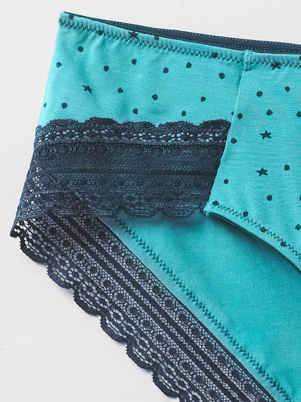 Tilly Teal Shortie in TEAL - FLAT DETAIL