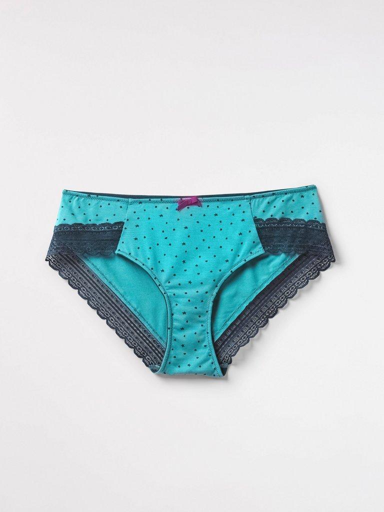 Tilly Teal Shortie in TEAL - FLAT FRONT