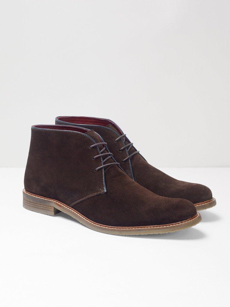 Jonathan Boot in BROWN - MODEL FRONT