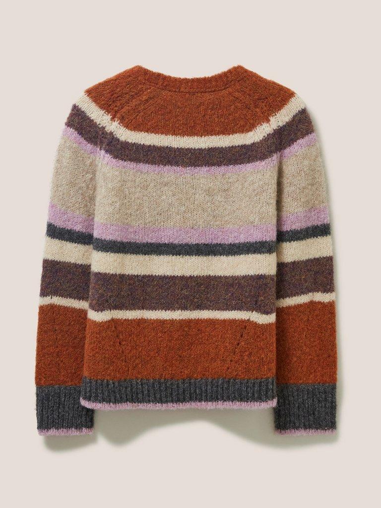 Lolly Stripe Jumper in MULTI - FLAT BACK