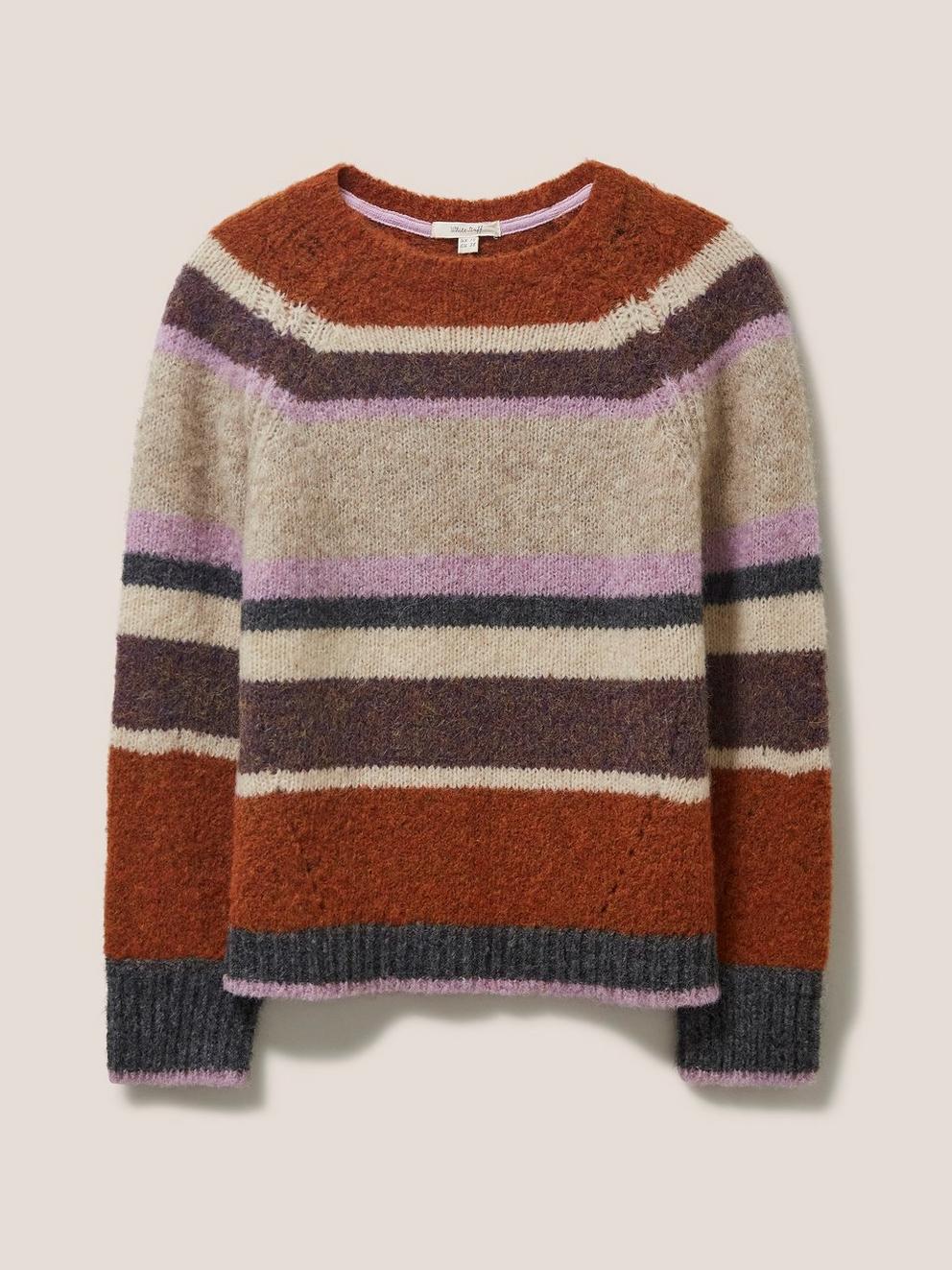 Lolly Stripe Jumper in MULTI - FLAT FRONT