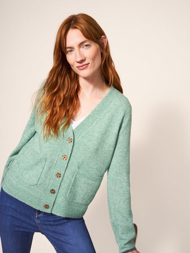 Ivy Cardigan in GREEN - LIFESTYLE