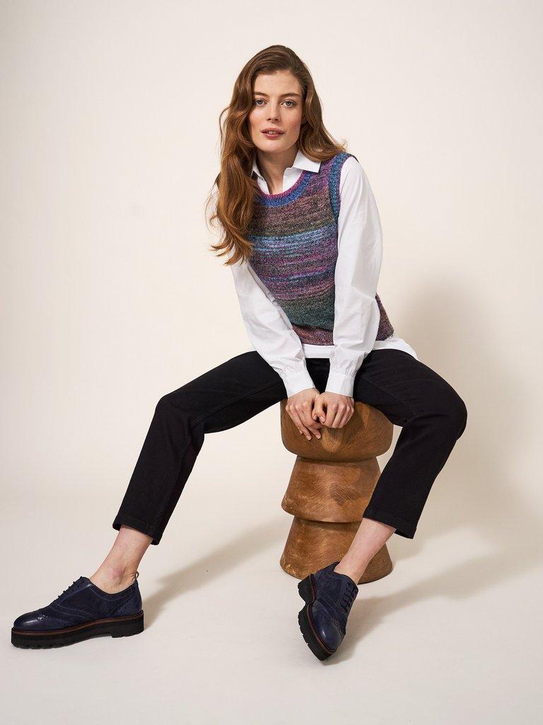 Cashmere Willow Jumper in GREEN - LIFESTYLE