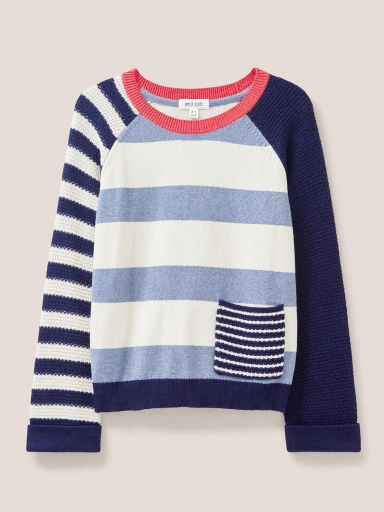 Tide Stripe Jumper in MULTI - FLAT FRONT