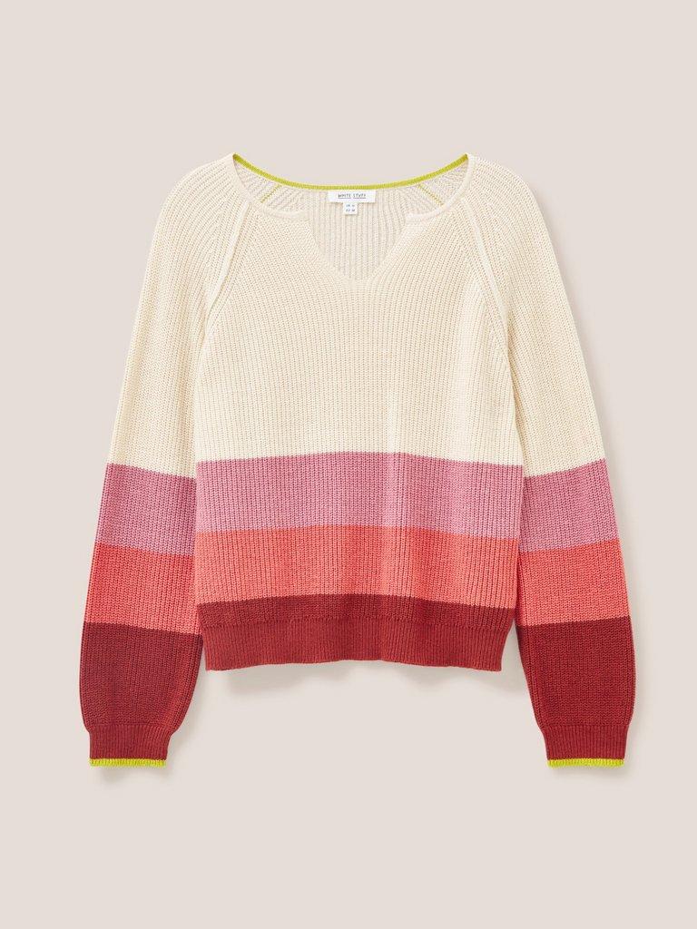 Cashmere Willow Colourblock Ju in PINK MIX - FLAT FRONT