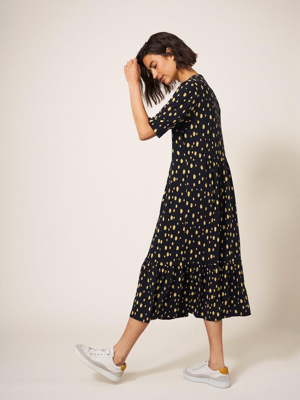 Jana Dress in YELLOW PRINT - LIFESTYLE