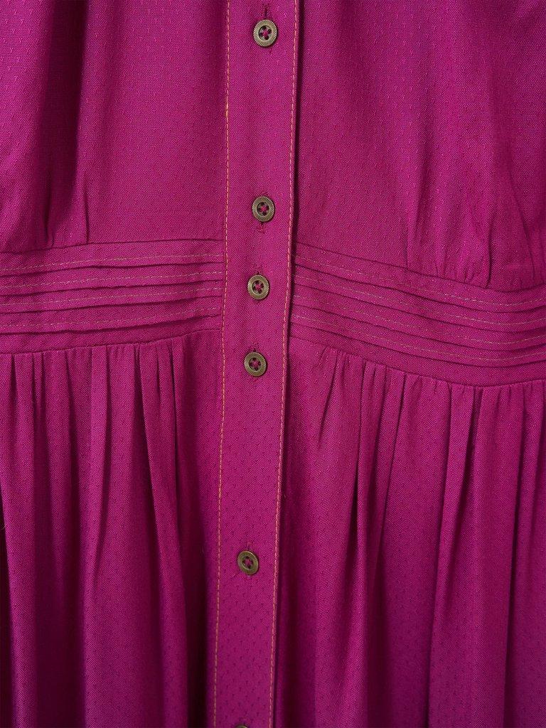 Polly Dress in PINK - FLAT DETAIL