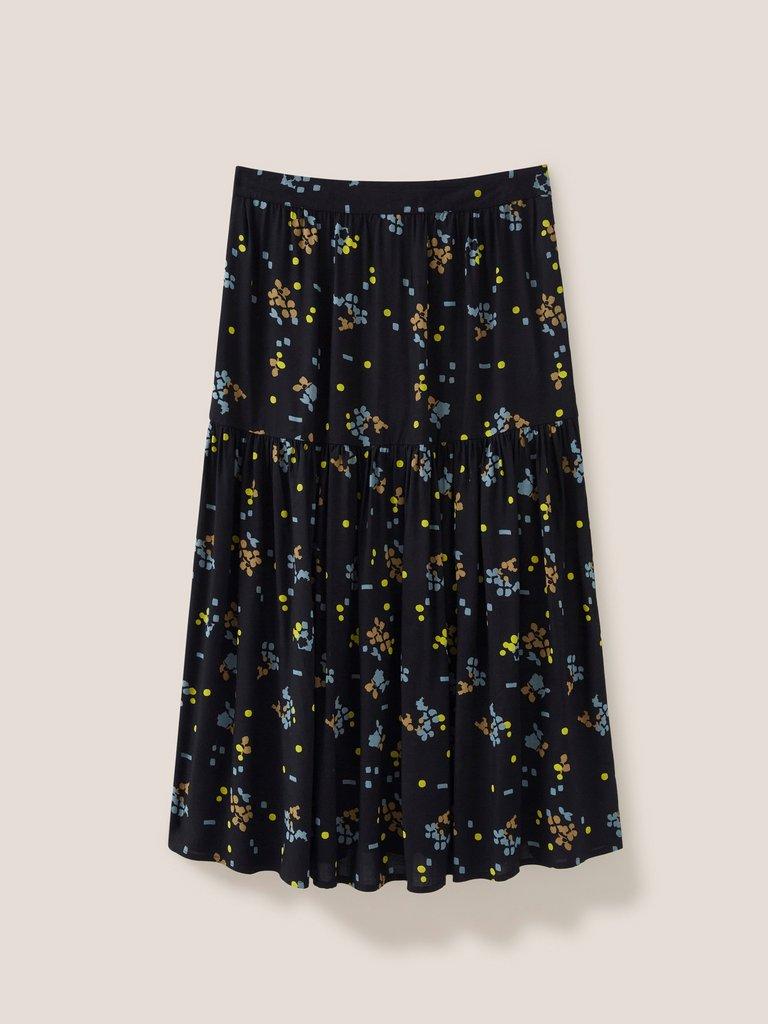 Beach Thistle Maxi Skirt in MULTI - FLAT FRONT