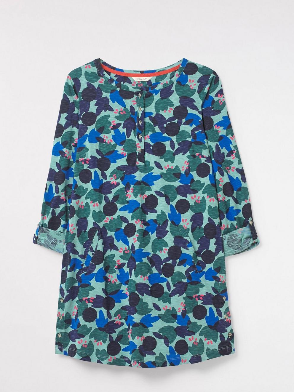 Halles Jersey Tunic in MULTI - FLAT FRONT