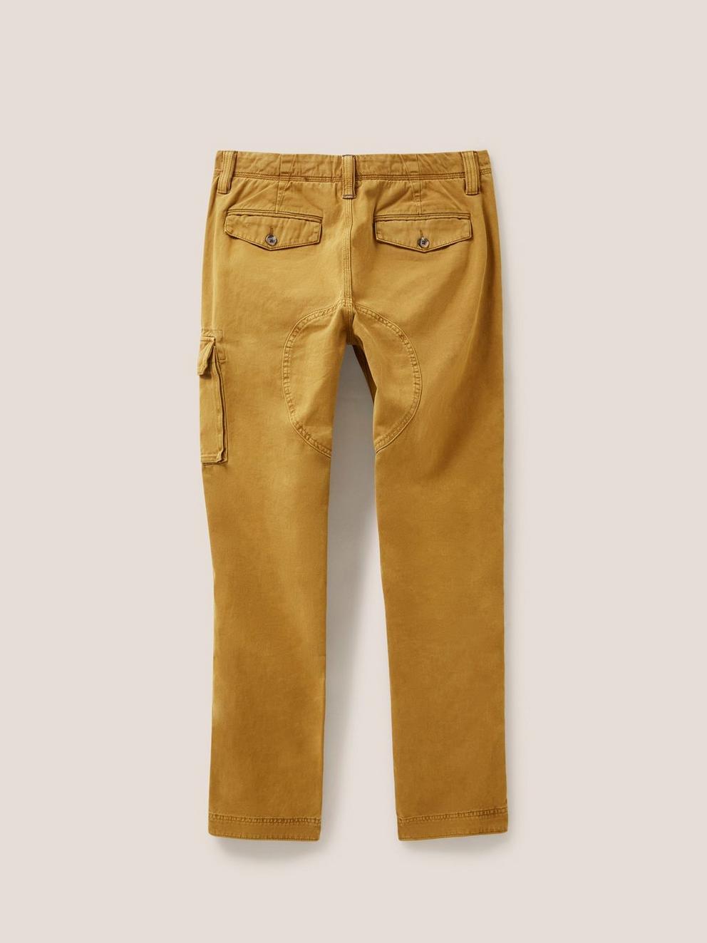 Pacora 5 Pocket Trouser in OCHRE - FLAT BACK