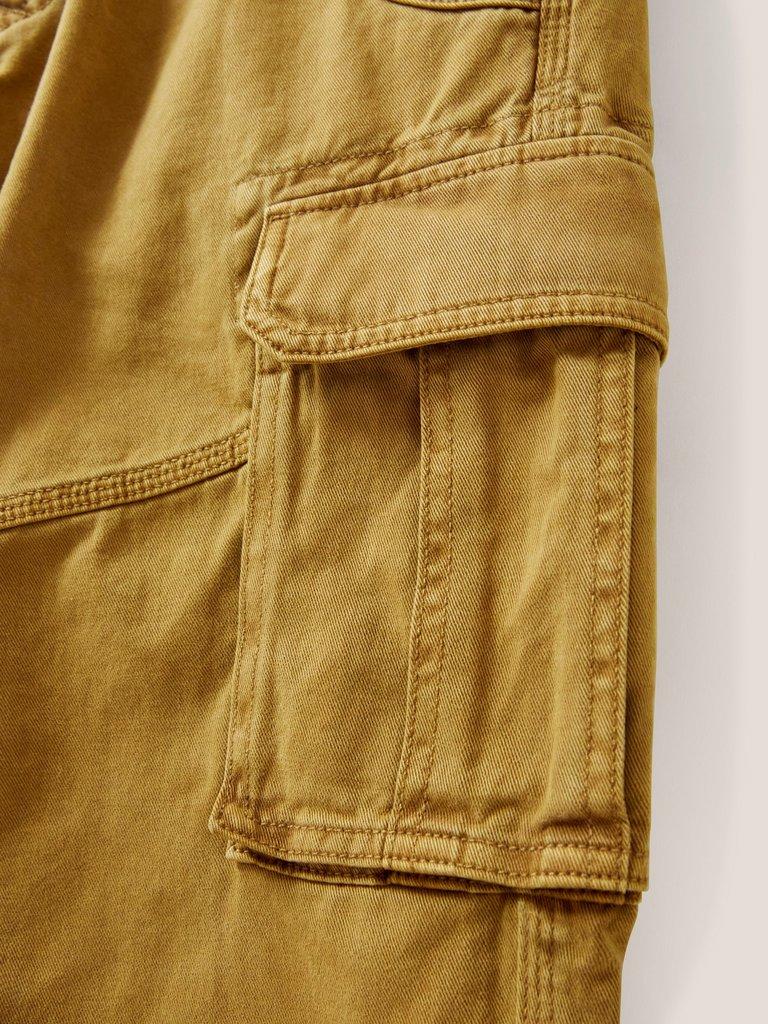 Pacora 5 Pocket Trouser in OCHRE - FLAT DETAIL