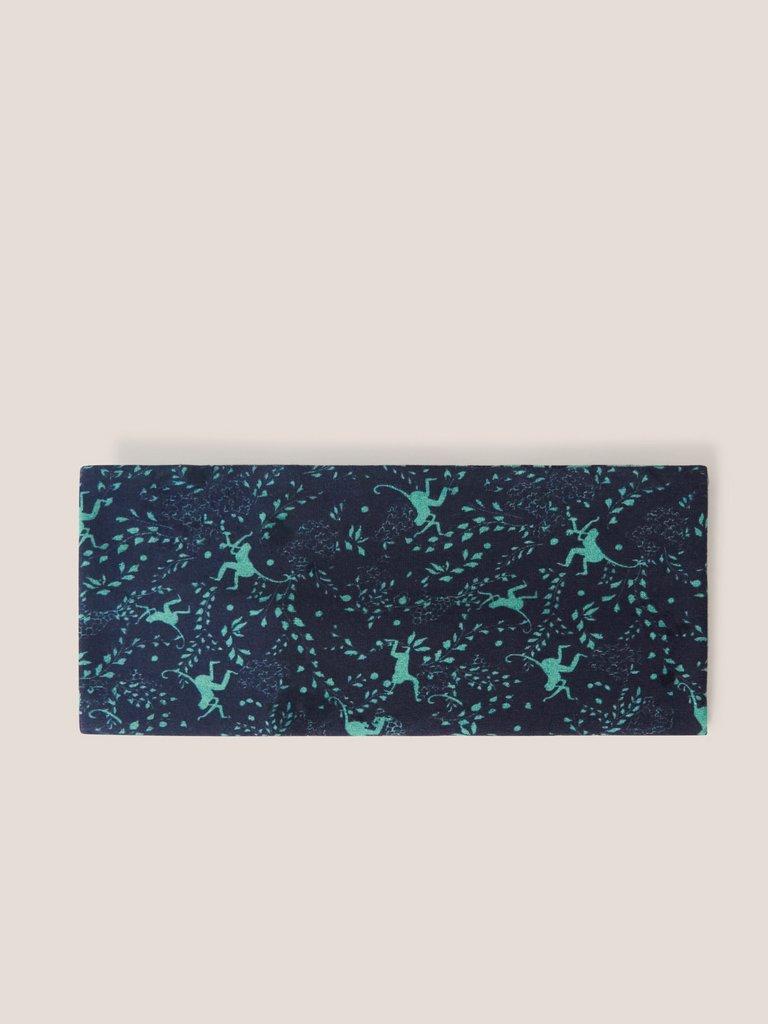 Foil Leaf Dreaming Away in YOSEMITE GREEN PRINT - FLAT FRONT