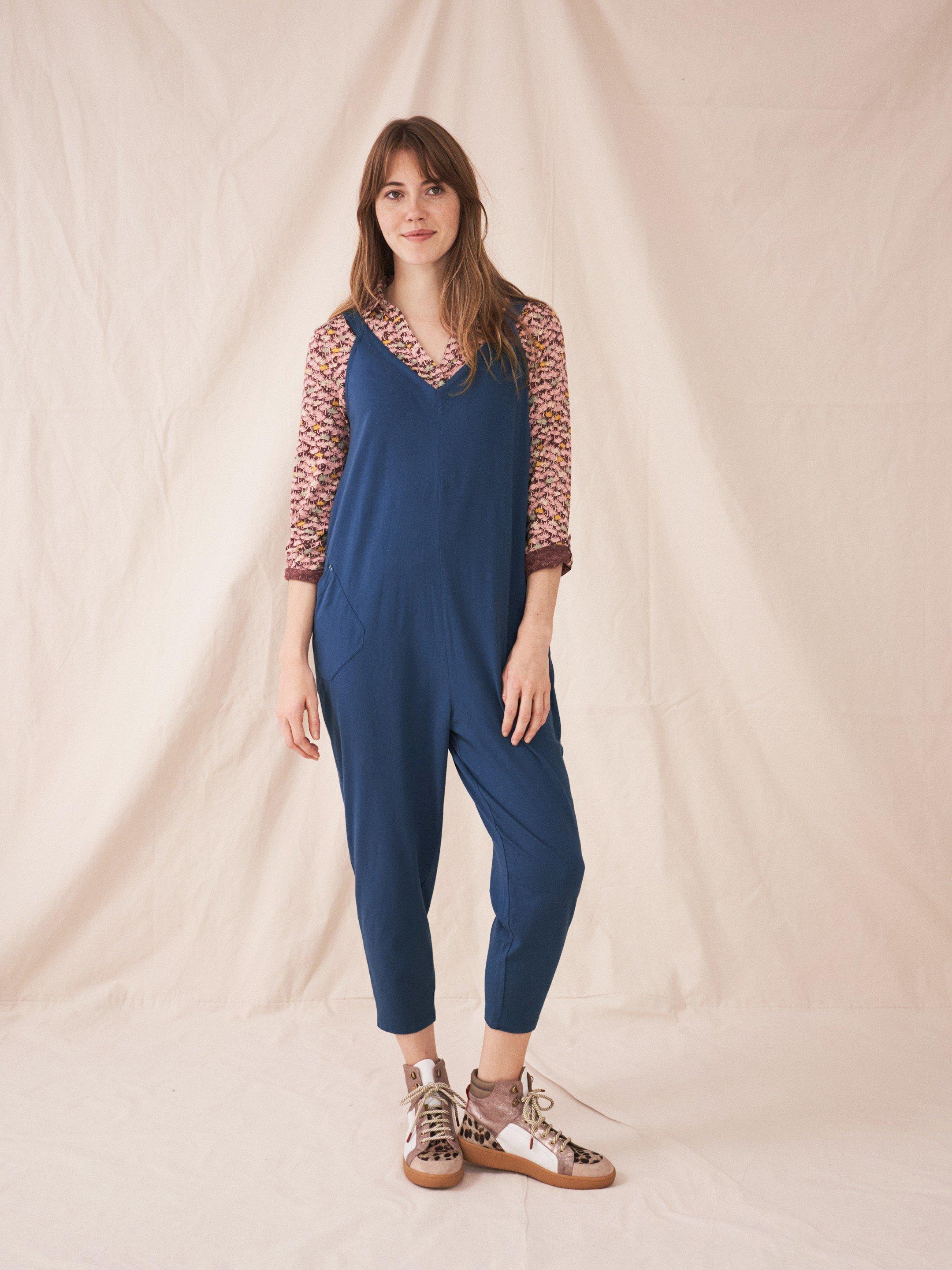 White stuff beach store walk jumpsuit