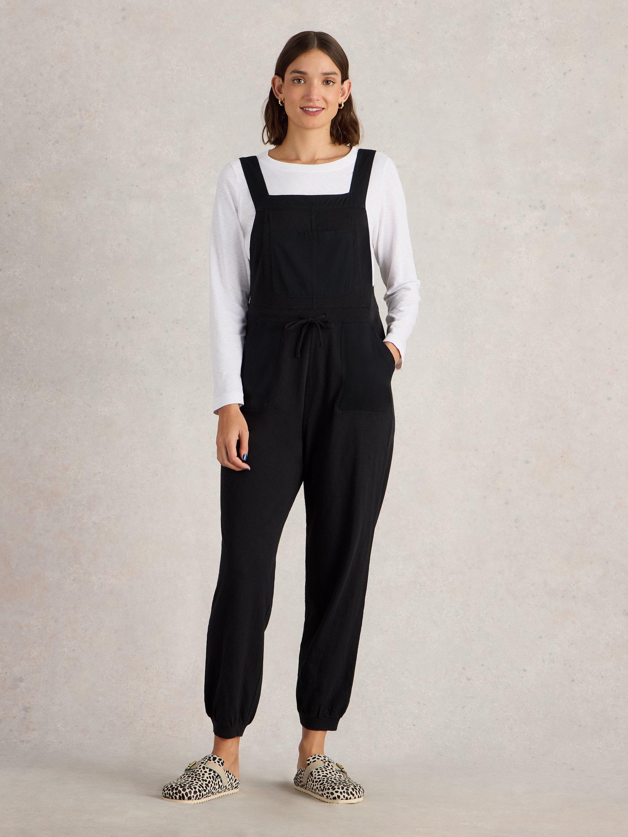 Cotton Rich Dungarees, White Stuff