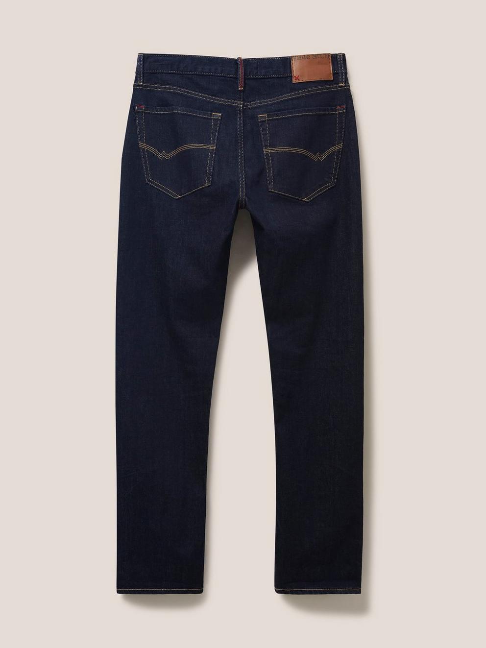 Harwood Straight Jean in DK DENIM - FLAT BACK