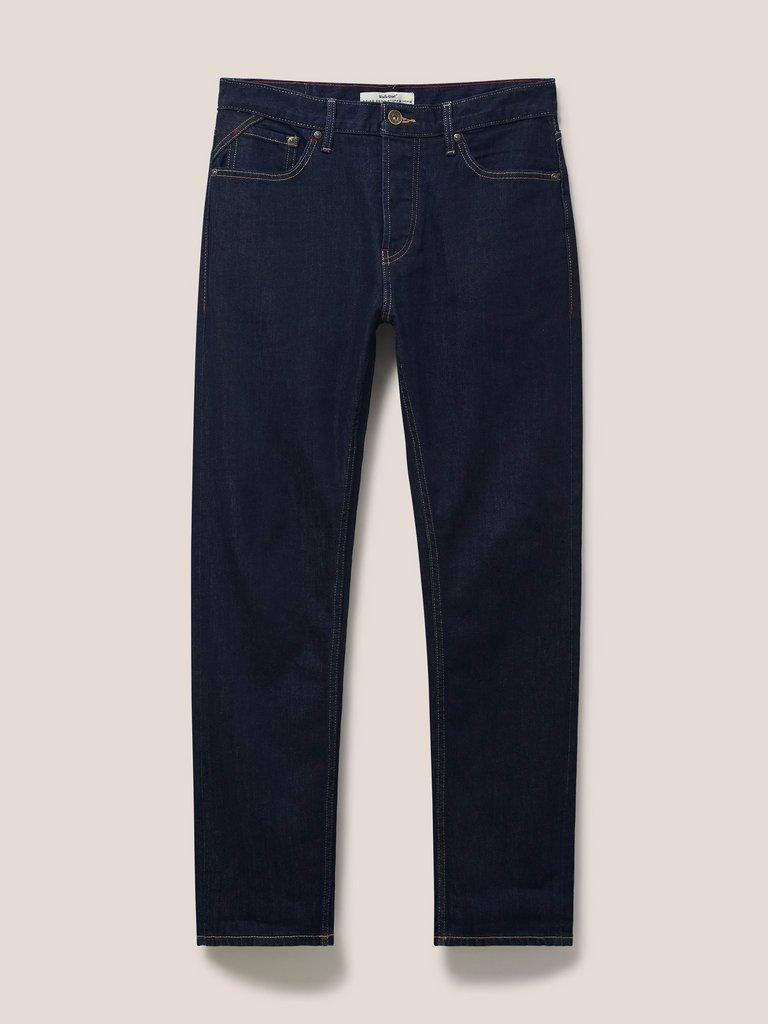 Harwood Straight Jean in DK DENIM - FLAT FRONT