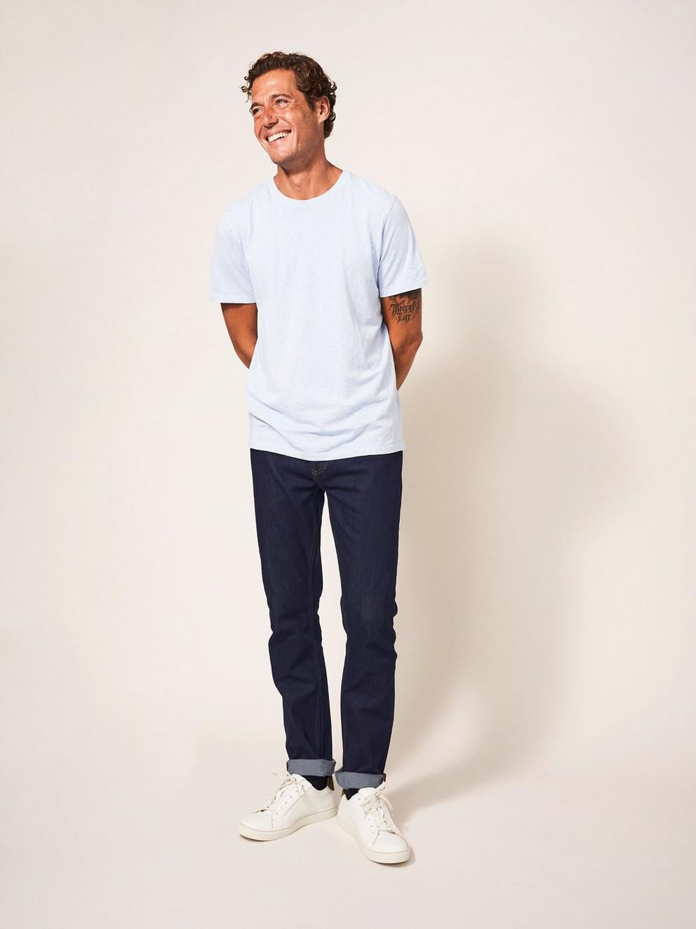 Harwood Straight Jean in DK DENIM - LIFESTYLE