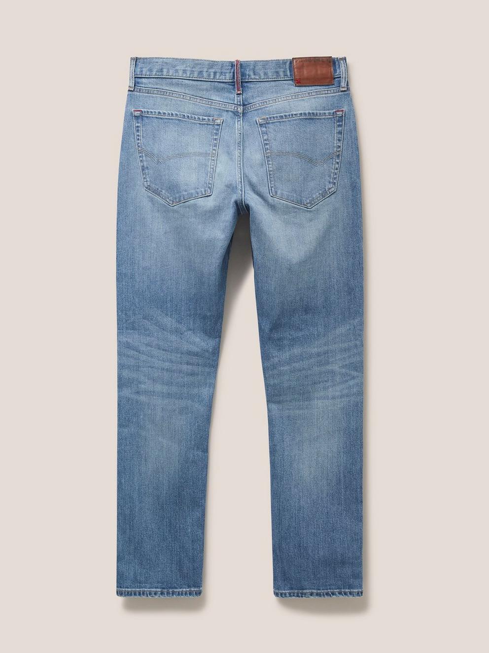 Harwood Straight Jean in LGT DENIM - FLAT BACK
