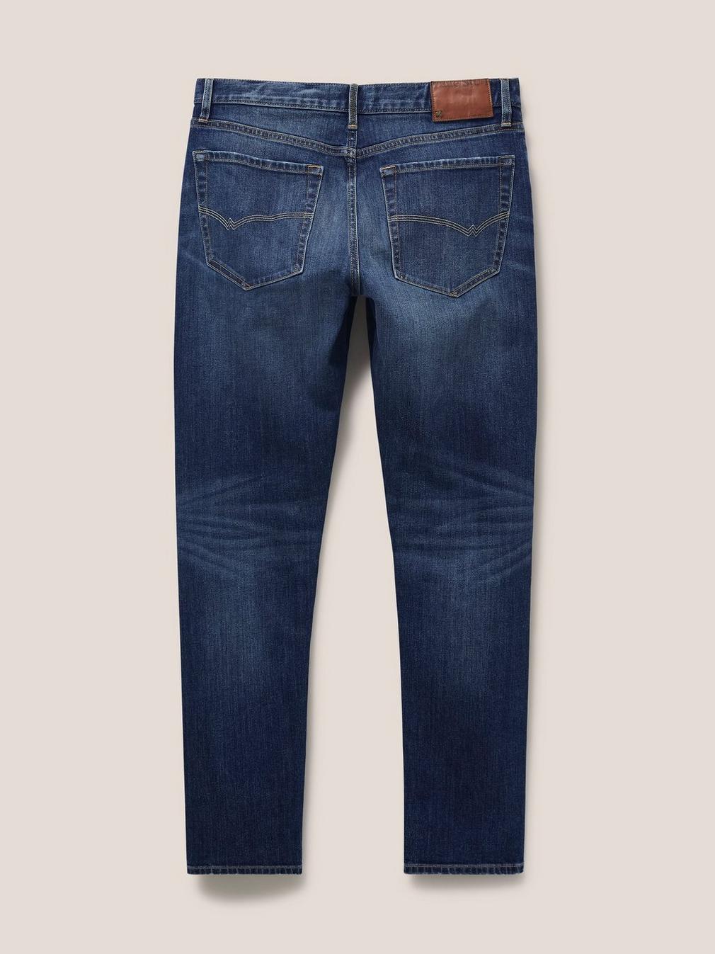 Harwood Slim Jean in MID DENIM - FLAT BACK