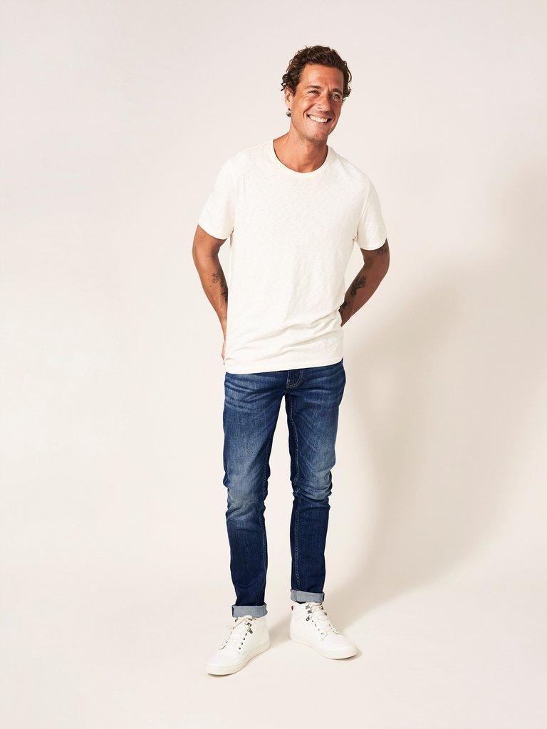 Harwood Slim Jean in MID DENIM - LIFESTYLE