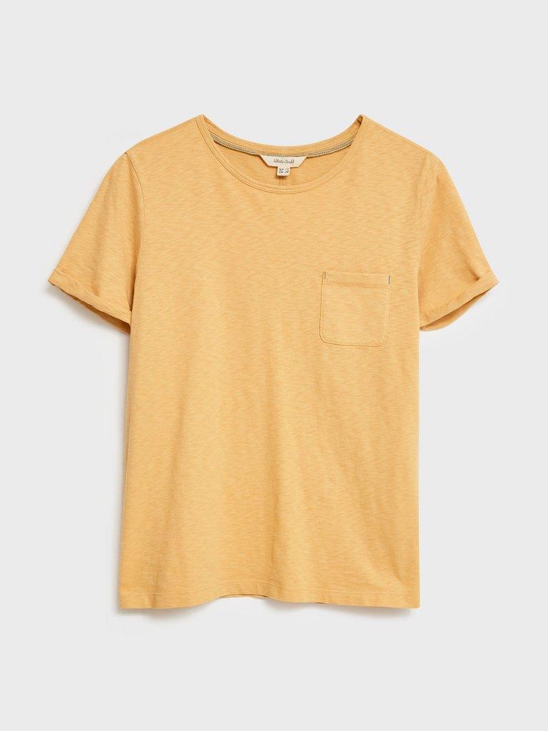 Neo Cotton Tee in MID YELLOW - FLAT FRONT