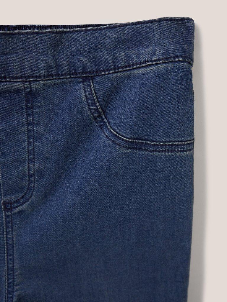 Janey Full Length Jegging in MID DENIM - FLAT DETAIL