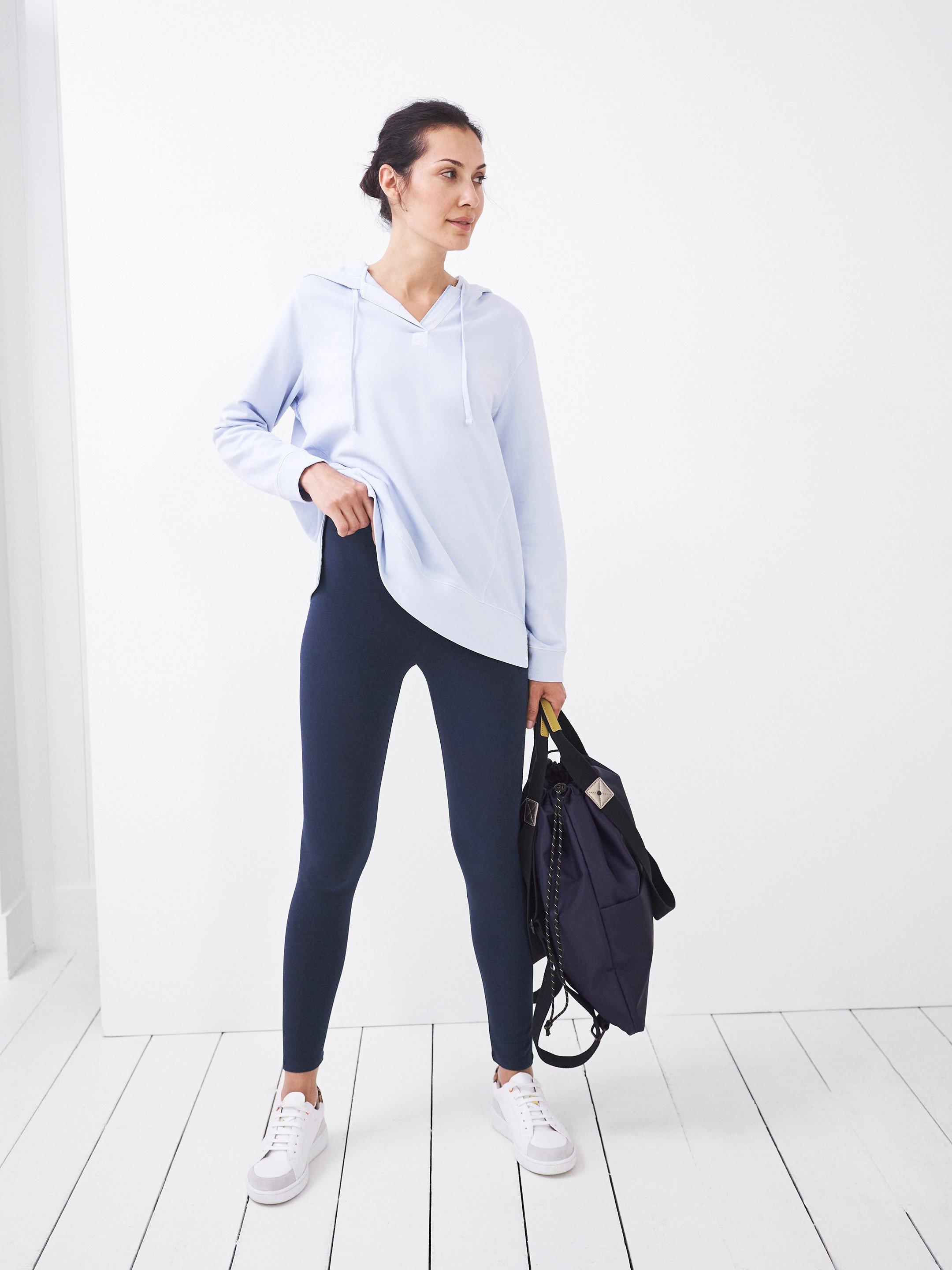 Heather Grey Cotton Modal Leggings