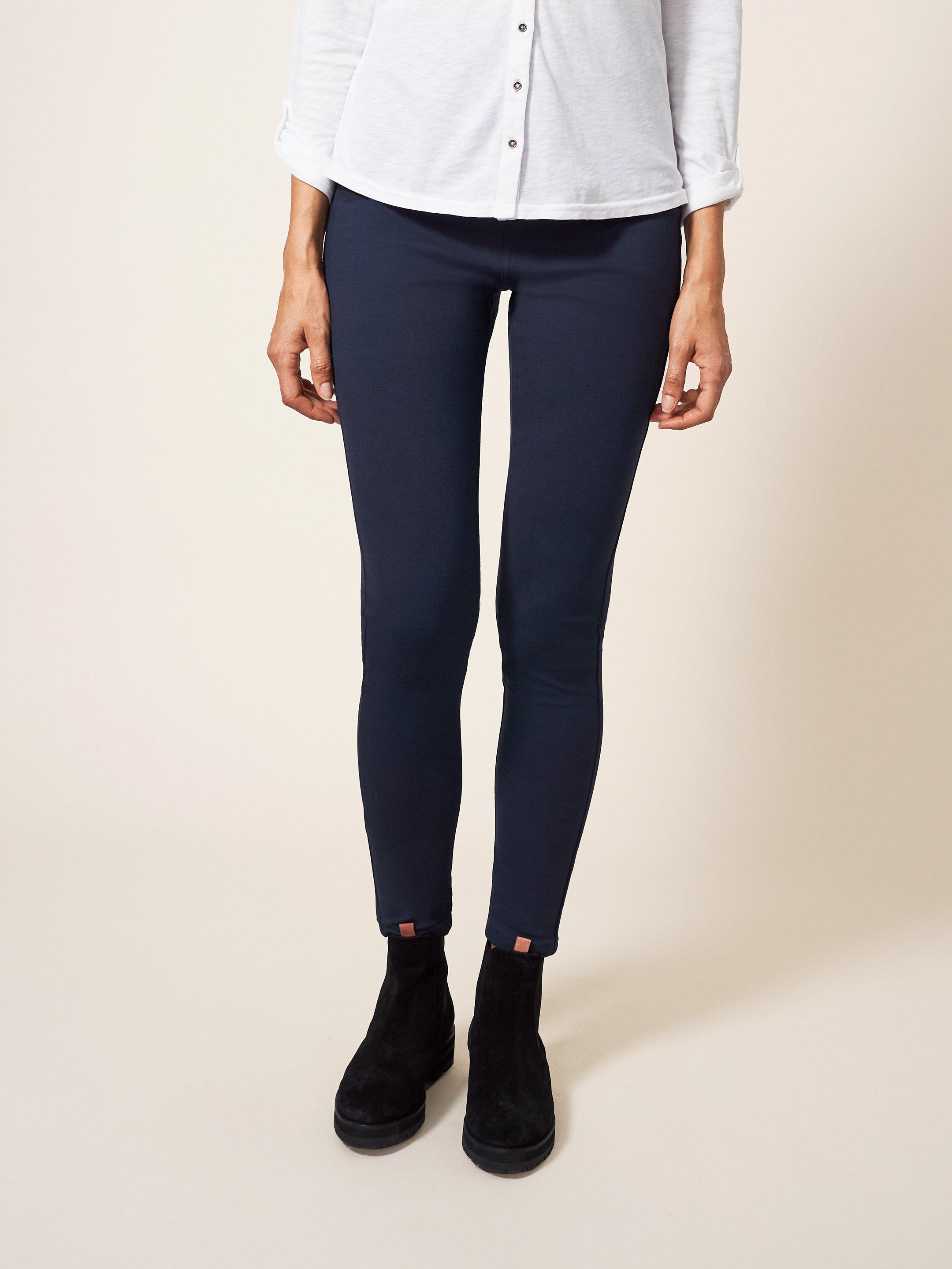 White Stuff Janey Jeggings, Dark Denim, 6S