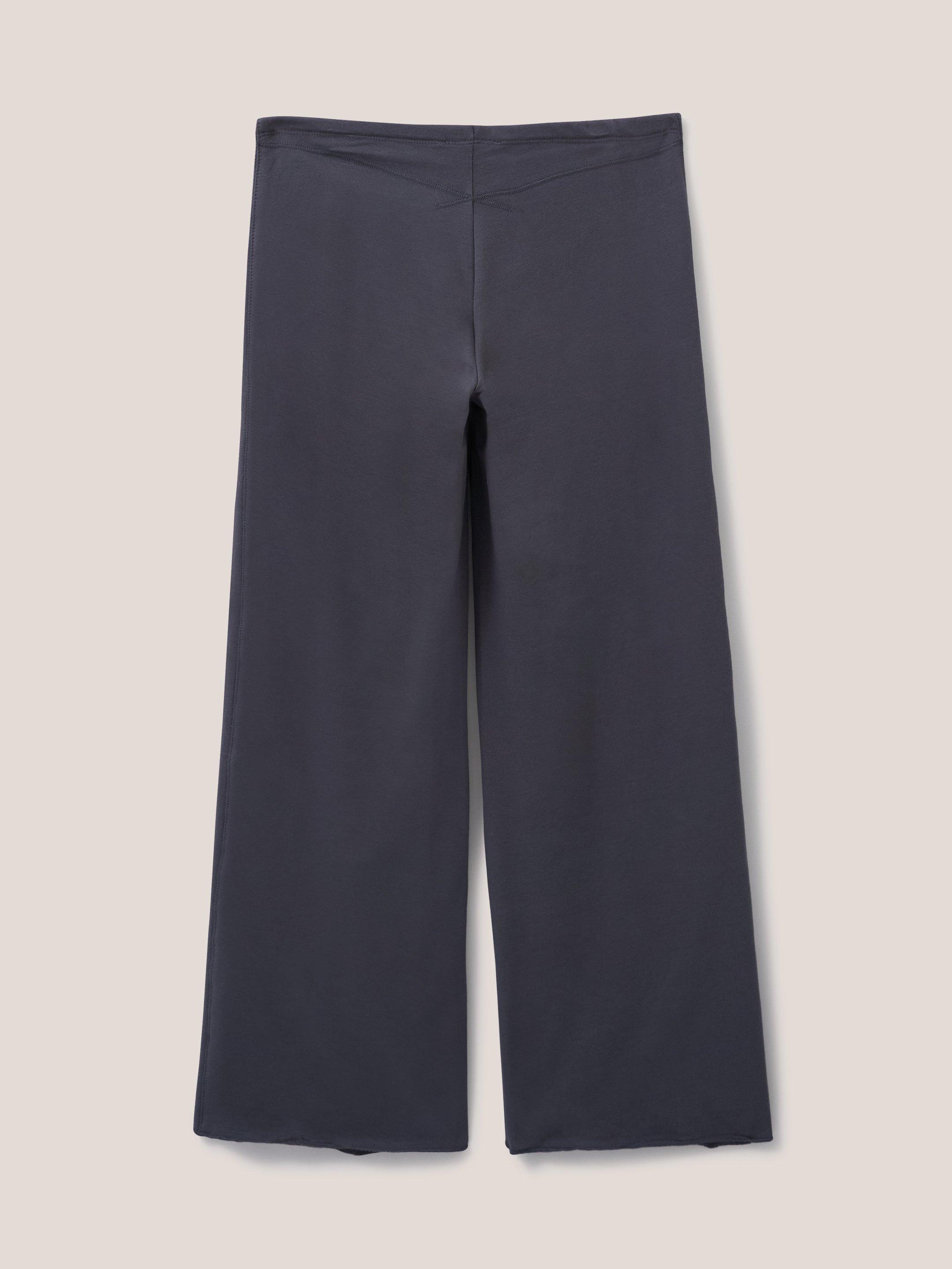 Dolce Organic Pant in CHARC GREY - FLAT BACK
