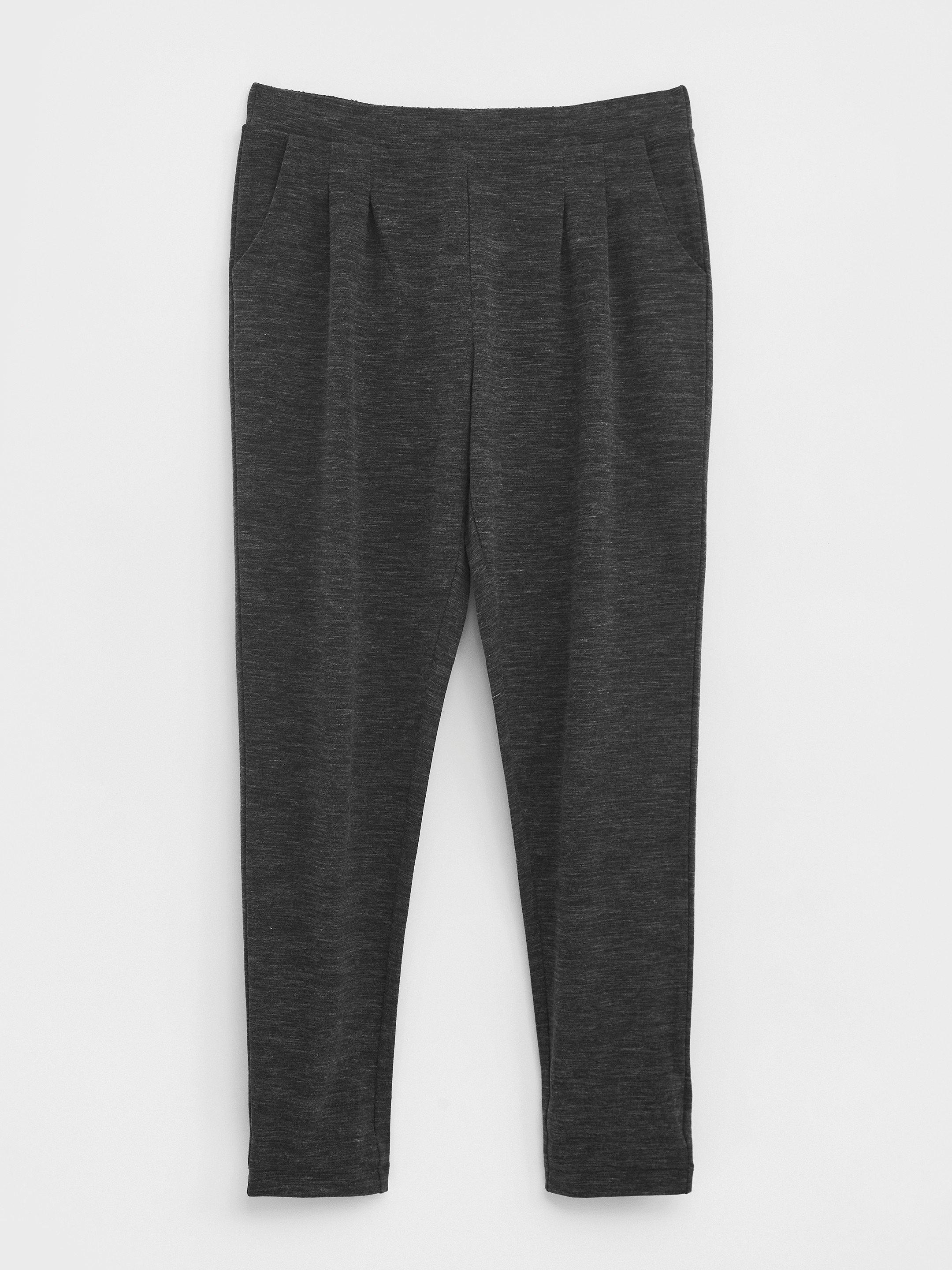 Maison Jogger in CHARC GREY - FLAT FRONT
