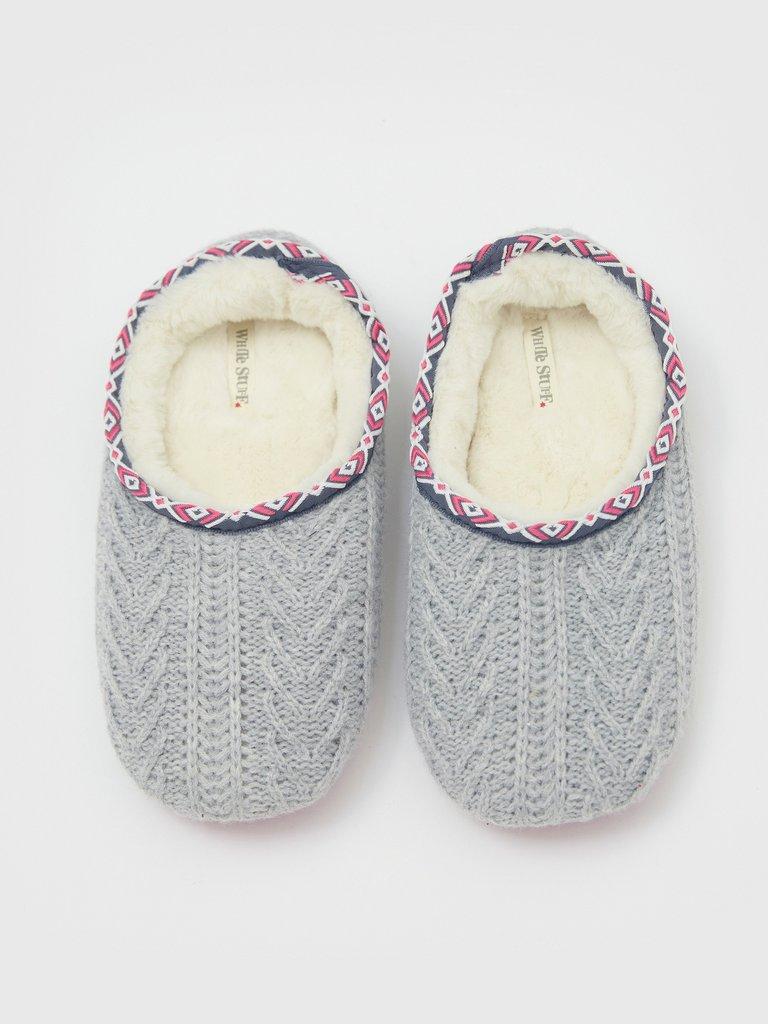 Womens knit online slippers