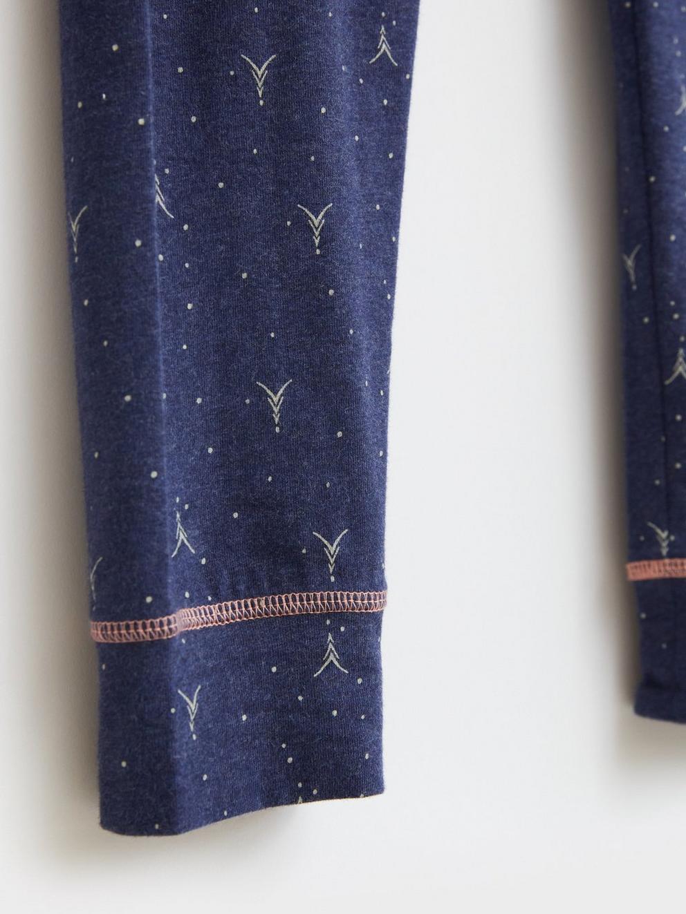 Selena Jersey PJ Bottom in PURPLE PR - FLAT DETAIL